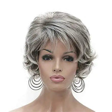 Load image into Gallery viewer, short layered prestyled synthetic wig
