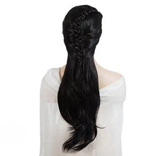 Load image into Gallery viewer, side swept bangs long heat resistant wig

