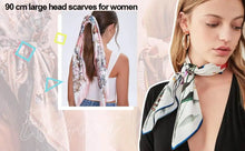 Load image into Gallery viewer, square fashion scarf &amp; hair accessory - 4 pack
