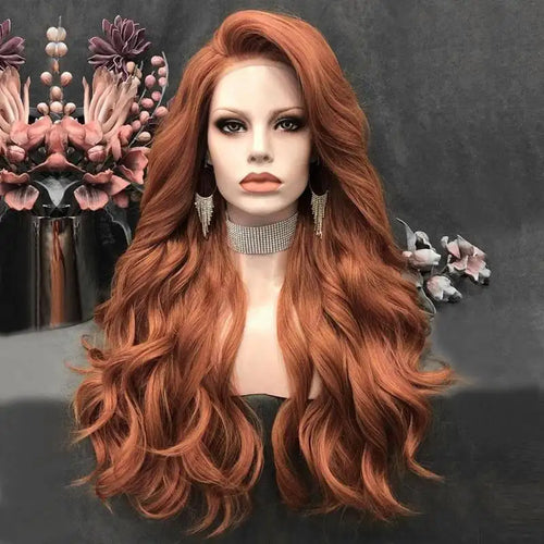 star - extra long beach waves multi parting lace wig