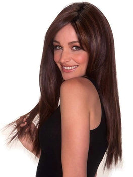 straight press 23 monofilament lace front wig
