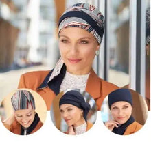 Load image into Gallery viewer, stylish reversable bamboo head scarf
