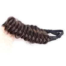 Load image into Gallery viewer, synthetic hair braided headband claybank
