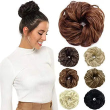 Load image into Gallery viewer, synthetic hair bun chignon
