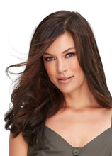 Load image into Gallery viewer, top full 18 inch synthetic monofilament hairpiece topper

