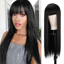 Load image into Gallery viewer, tricia extra long synthetic wig 9356-1b / 30inches

