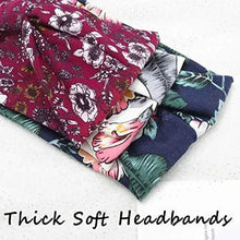 Load image into Gallery viewer, wide boho bandeau stretch headbands 3 pack
