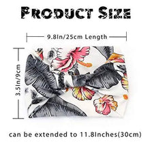 Load image into Gallery viewer, wide boho bandeau stretch headbands 3 pack
