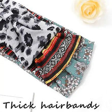 Load image into Gallery viewer, wide boho bandeau stretch headbands 3 pack
