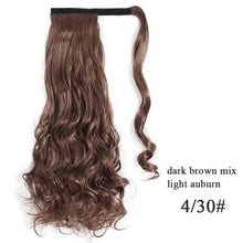 Load image into Gallery viewer, wrap around heat friendly ponytail extension 4-304 / 24inches
