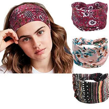 Load image into Gallery viewer, yoga headbands hair accessories set
