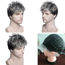 Load image into Gallery viewer, zack thomas heat friendly fibre mens wig
