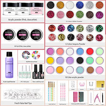 Load image into Gallery viewer, Acrylic Nail Kit with Acrylic Powder and Nail Art Tools Nail Wig Store
