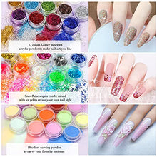 Load image into Gallery viewer, Acrylic Nail Kit with Acrylic Powder and Nail Art Tools Nail Wig Store
