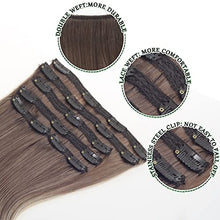 Load image into Gallery viewer, Balayage Clip in Human Hair Extensions 6 Pcs 100 Gram Wig Store
