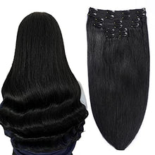 Load image into Gallery viewer, Balayage Clip in Human Hair Extensions 6 Pcs 100 Gram Wig Store
