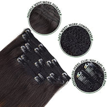 Load image into Gallery viewer, Balayage Clip in Human Hair Extensions 6 Pcs 100 Gram Wig Store
