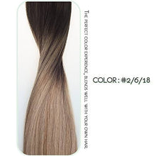 Load image into Gallery viewer, Balayage Clip in Human Hair Extensions 6 Pcs 100 Gram Wig Store
