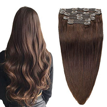 Load image into Gallery viewer, Balayage Clip in Human Hair Extensions 6 Pcs 100 Gram Wig Store
