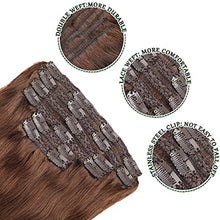 Load image into Gallery viewer, Balayage Clip in Human Hair Extensions 6 Pcs 100 Gram Wig Store
