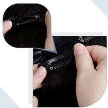 Load image into Gallery viewer, Black Hair Extensions Human Hair 20 Inches Wig Store
