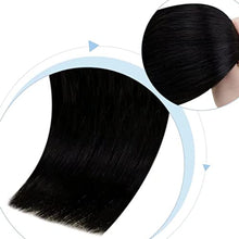 Load image into Gallery viewer, Black Hair Extensions Human Hair 20 Inches Wig Store
