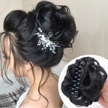 Load image into Gallery viewer, Messy Hair Bun Wig Store
