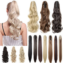 Load image into Gallery viewer, Claw Ponytail Extensions - 12 inches long Wig Store
