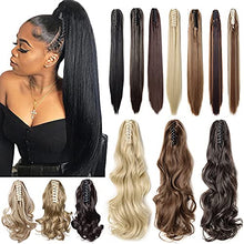 Load image into Gallery viewer, Claw Ponytail Extensions - 12 inches long Wig Store
