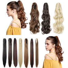 Load image into Gallery viewer, Claw Ponytail Extensions - 12 inches long Wig Store
