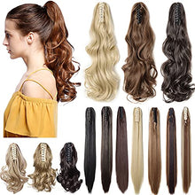 Load image into Gallery viewer, Claw Ponytail Extensions - 12 inches long Wig Store
