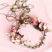 Load image into Gallery viewer, Aesthetic Rattan Flower Vine Crown Tiara Hair Accessory Wig Store 
