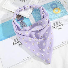 Load image into Gallery viewer, Floral Elastic Hair Kerchief Scarf - Gift Set of 3 Wig Store 
