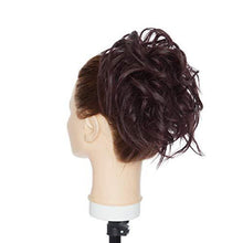 Load image into Gallery viewer, Tousled Wavy Hairpiece Bun Scrunchie Hair Wrap Wig Store 
