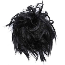 Load image into Gallery viewer, Tousled Wavy Hairpiece Bun Scrunchie Hair Wrap Wig Store 
