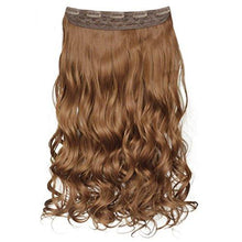 Load image into Gallery viewer, 3/4 Curly Wavy Clips in on Synthetic Hair Extensions Wig Store 
