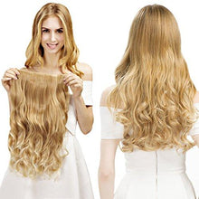 Load image into Gallery viewer, 3/4 Curly Wavy Clips in on Synthetic Hair Extensions Wig Store 
