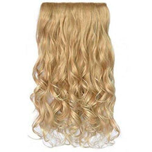 Load image into Gallery viewer, 3/4 Curly Wavy Clips in on Synthetic Hair Extensions Hair Extensions Wig Store
