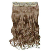 Load image into Gallery viewer, 3/4 Curly Wavy Clips in on Synthetic Hair Extensions Hair Extensions Wig Store
