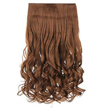 Load image into Gallery viewer, 3/4 Curly Wavy Clips in on Synthetic Hair Extensions Wig Store 
