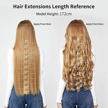 Load image into Gallery viewer, 3/4 Curly Wavy Clips in on Synthetic Hair Extensions Wig Store 
