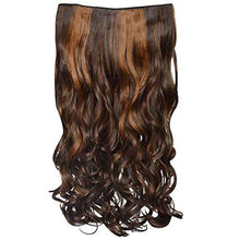 Load image into Gallery viewer, 3/4 Curly Wavy Clips in on Synthetic Hair Extensions Wig Store 
