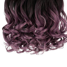 Load image into Gallery viewer, 3/4 Curly Wavy Clips in on Synthetic Hair Extensions Wig Store 
