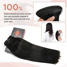 Load image into Gallery viewer, Clip In Human Hair Extensions Thicken Double Weft 9A Brazilian Hair 7pcs Wig Store 
