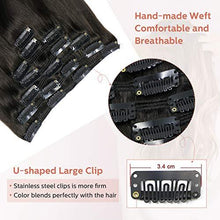 Load image into Gallery viewer, Clip In Human Hair Extensions Thicken Double Weft 9A Brazilian Hair 7pcs Wig Store 
