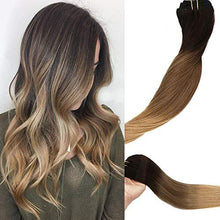 Load image into Gallery viewer, Clip In Human Hair Extensions Thicken Double Weft 9A Brazilian Hair 7pcs Wig Store 
