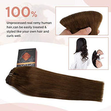 Load image into Gallery viewer, Clip In Human Hair Extensions Thicken Double Weft 9A Brazilian Hair 7pcs Wig Store 
