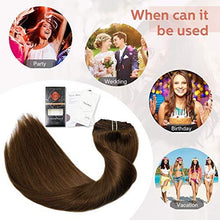 Load image into Gallery viewer, Clip In Human Hair Extensions Thicken Double Weft 9A Brazilian Hair 7pcs Wig Store 
