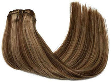 Load image into Gallery viewer, Remy Clip in Human Hair Extensions -15Inch 7pcs set Wig Store 
