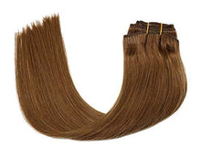 Load image into Gallery viewer, Remy Clip in Human Hair Extensions -15Inch 7pcs set Wig Store 
